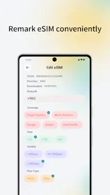 5ber.eSIM android App screenshot 0